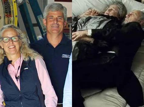 La esposa del piloto del submarino desaparecido es descendiente de una pareja que falleció en el Titanic